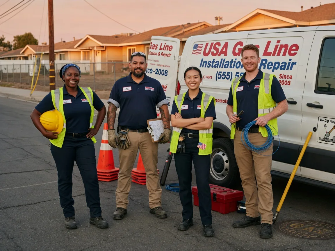 Gas Line Installation company in Perry, NY